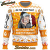 Oh No, Not That Anything But Christmas Fire Force Ugly Christmas Sweater