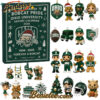 Ohio Bobcats 131st Anniversary Advent Calendar, Christmas Countdown Advent Calendar Gift Box with 24 Acrylic Ornaments