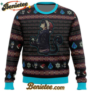 Okumura Rin Blue Exorcist Ugly Christmas Sweater