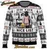 On The Nice List Parasyte Ugly Christmas Sweater
