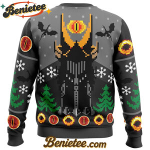 One Christmas to Rule Them All The Lord of the Rings Ugly Christmas Sweater