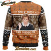 Only Judy Can Judge Me Judge Judy Ugly Christmas Sweater