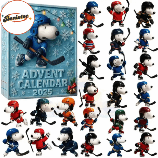 Snoopy Hockey Advent Calendar 2025