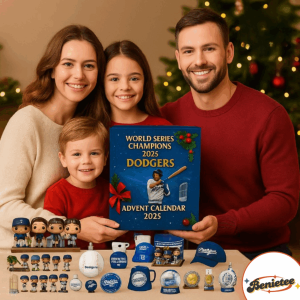LA Dodgers World Champions Advent Calendar 2025