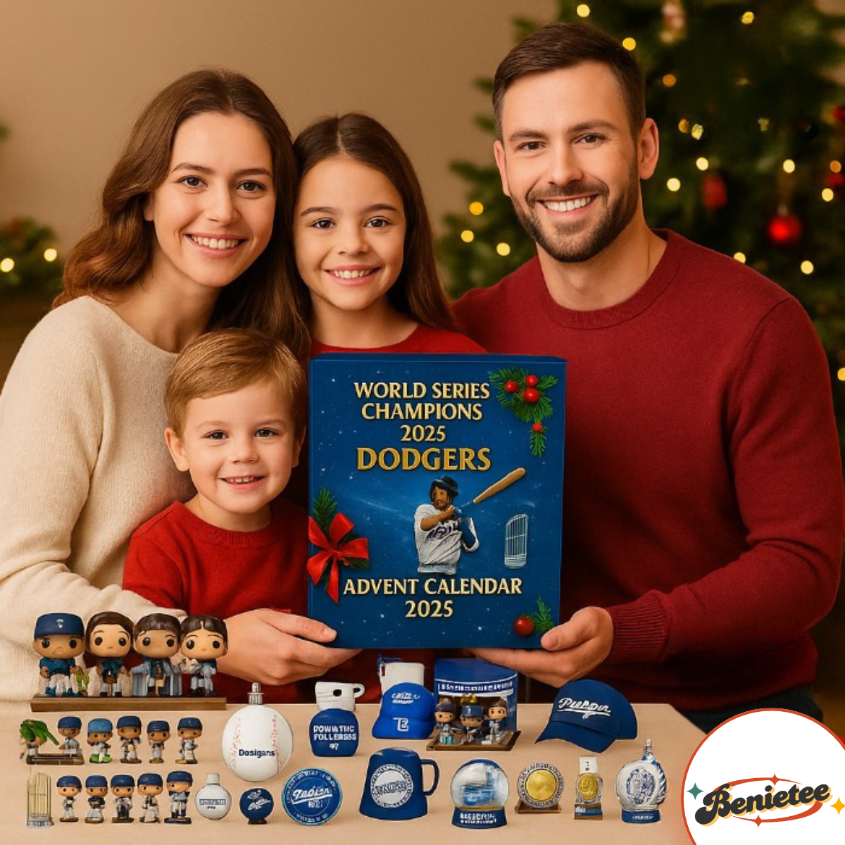 LA Dodgers World Champions Advent Calendar 2025