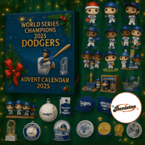 LA Dodgers World Champions Advent Calendar 2025