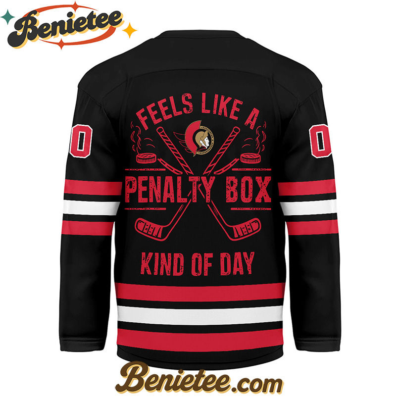 Ottawa Senators - Premium NHL Feels Like a Penalty Day Long Jersey