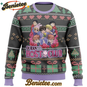 Ouran High School Alt Ugly Christmas Sweater