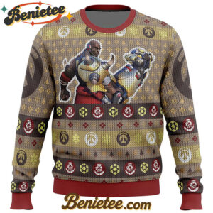 Overwatch Doomfist Ugly Christmas Sweater