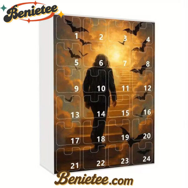 Ozzy Osbourne Advent Calendar 2025, Christmas Countdown Advent Calendar Gift Box with 24 Acrylic Ornaments
