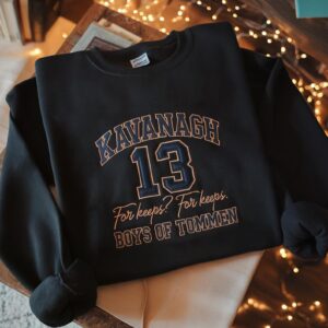 Custom Vintage Boys of Tommen Embroidered Sweatshirt, Tommen College Crewneck, Custom Couple Sweatshirt, Binding 13, Keeping 13 Sweatshirt