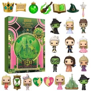 Wicked Advent Calendar 2025, Wicked Broadway Musical Merch, 24 Days of Magical Surprises, Christmas Countdown, Xmas Gift for Wicked Fans