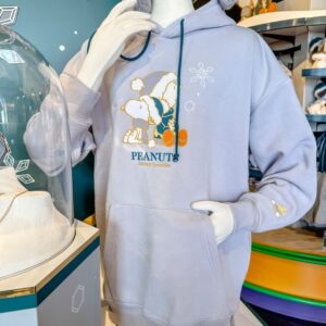 Cozy Fall Dog Embroidery Design: Autumn Leaves, Classic Cartoon Dog