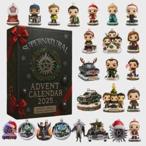 Supernatural Inspired Advent Calendar 2025 • Holiday Mystery Box • Christmas Countdown Gift for Fans • Limited Xmas Collector Edition
