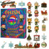 PIH Phish 2025 advent calendar CHRISTMAS GIFT, CHRISTMAS IDEA, Christmas Countdown Advent Calendar Gift Box with 24 Acrylic Ornaments