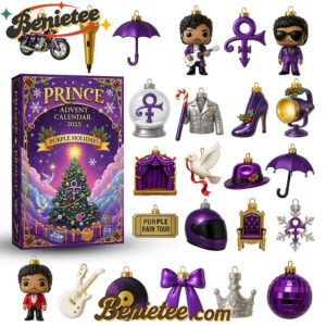 PRCE Premium Advent Calendar 2025 CHRISTMAS GIFT, CHRISTMAS IDEA, Christmas Countdown Advent Calendar Gift Box with 24 Acrylic Ornaments