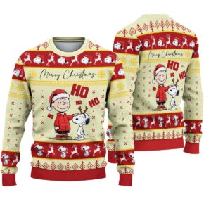 Snoopy Peanuts Ugly Christmas Sweater