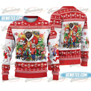 Zootopia Disneyland Ugly Christmas Shirt, Judy Hopps Mayor Lionheart, Ugly Christmas Sweatshirt, Zootopia Christmas 2025 Tee