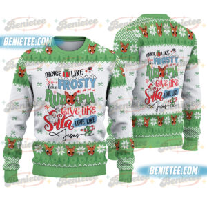 Misfit Toys Ugly Christmas Sweatshirt, Rudolphs The Red Nosed Reindeer Xmas Ugly Sweatshirt, Rudolph Xmas Gifts, Christmas Movie Party 2025