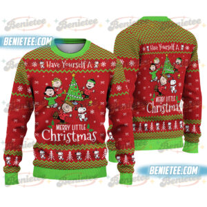 Snoopy Christmas Ugly Sweater, Charlie Brown Holiday Crewneck, Cute Peanuts Xmas Sweater, Cozy Festive Sweatshirt