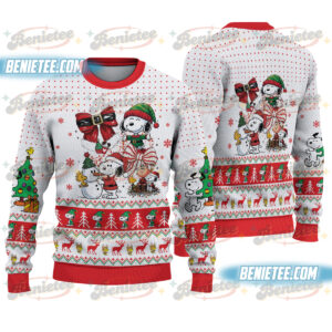 Dog Ugly Christmas Sweater, Snoopy Christmas Sweatshirt, Charlie Brown Christmas Shirt, Family Christmas