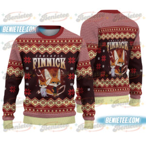 Disneyland Zootopia Characters Christmas Sweater, Finnick Ugly Christmas Sweatshirt, Disneyland Holiday Shirt, Disneyland Trip