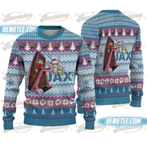The Amazing Digital Circus Jax Ugly Christmas Sweater