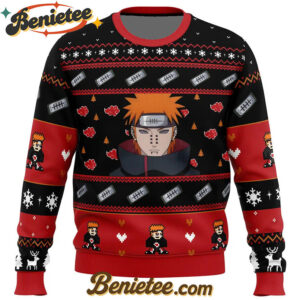 Pain Those Who Do Not Know Akatsuki Shippuden Ugly Christmas Sweater