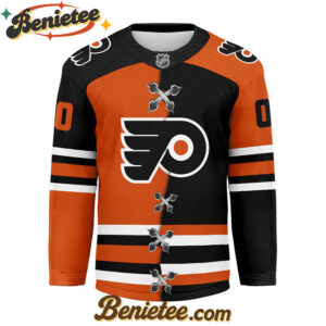 Philadelphia Flyers - Premium NHL Personalized Split Color Hockey Jersey