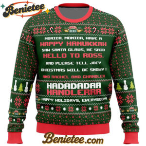 Phoebe's Christmas Song Friends Ugly Christmas Sweater