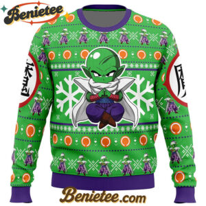 Piccolo Dragon Ball Z Ugly Christmas Sweater