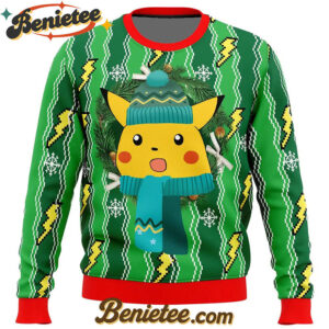 Pikachu Pokemon Ugly Christmas Sweater