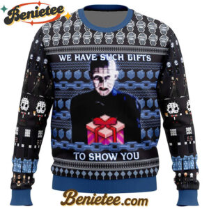 Pinhead Hellraiser Ugly Christmas Sweater