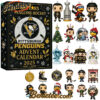 Pittsburgh Penguins Advent Calendar, Christmas Countdown Advent Calendar Gift Box with 24 Acrylic Ornaments