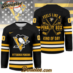 Pittsburgh Penguins - Premium NHL Feels Like a Penalty Day Long Jersey