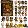 Pittsburgh Steelers 50th Anniversary Advent Calendar, Christmas Gift, Christmas Idea, Christmas Countdown Advent Calendar Gift Box with 24 Acrylic Ornaments
