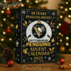 Pittsburgh Steelers 58th Anniversary Advent Calendar, Christmas Countdown Advent Calendar Gift Box with 24 Acrylic Ornaments
