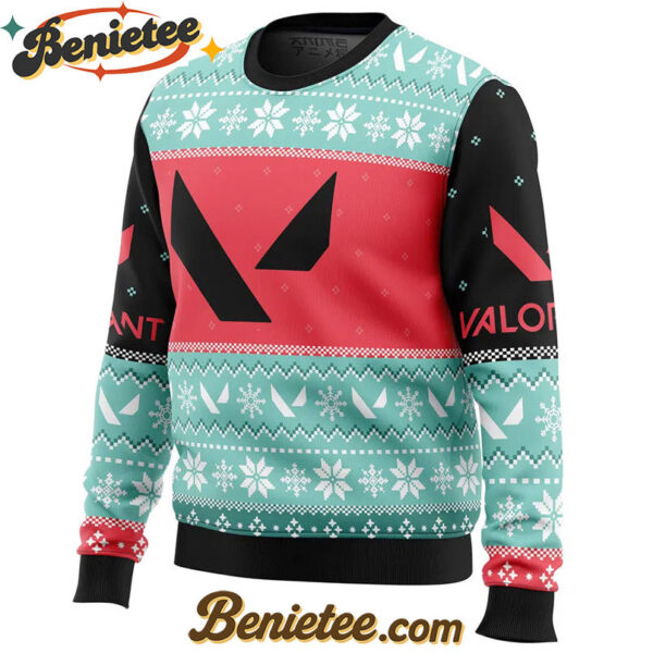 Play As One Valorant Ugly Christmas Sweater