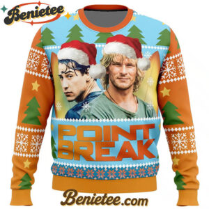 Point Break Ugly Christmas Sweater
