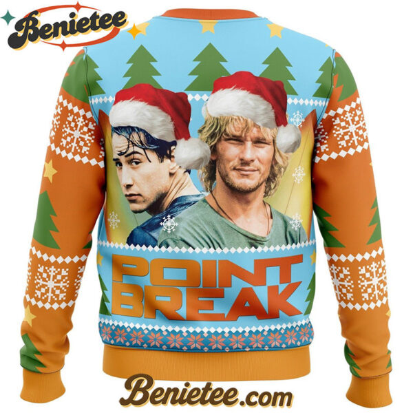Point Break Ugly Christmas Sweater