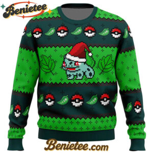 Pokemon Bulbasaur Ugly Christmas Sweater
