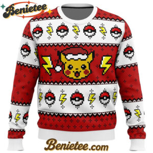 Pokemon Pikachu Ugly Christmas Sweater