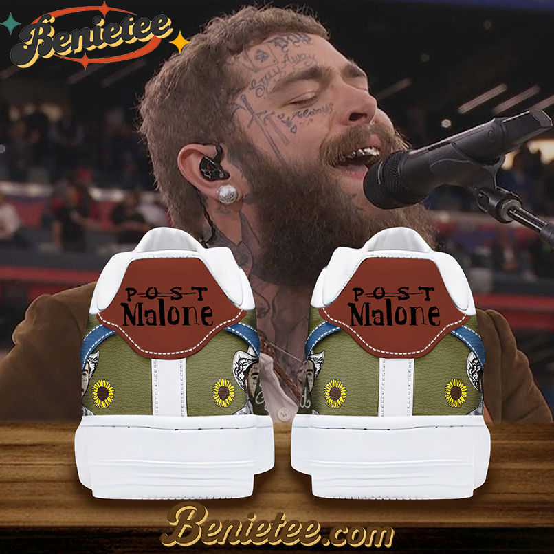 Post Malone Air Low-Top Sneakers Shoes For Men And Women