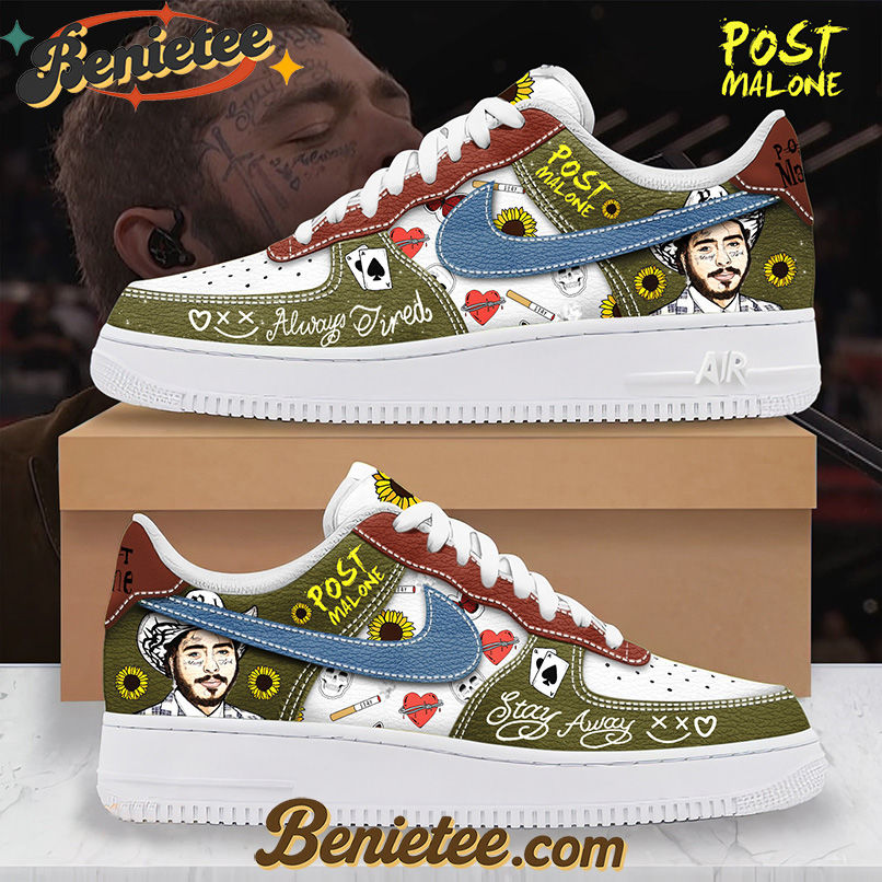 Post Malone Air Low-Top Sneakers Shoes For Men And Women