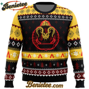 Predator Rank Apex Legends Ugly Christmas Sweater