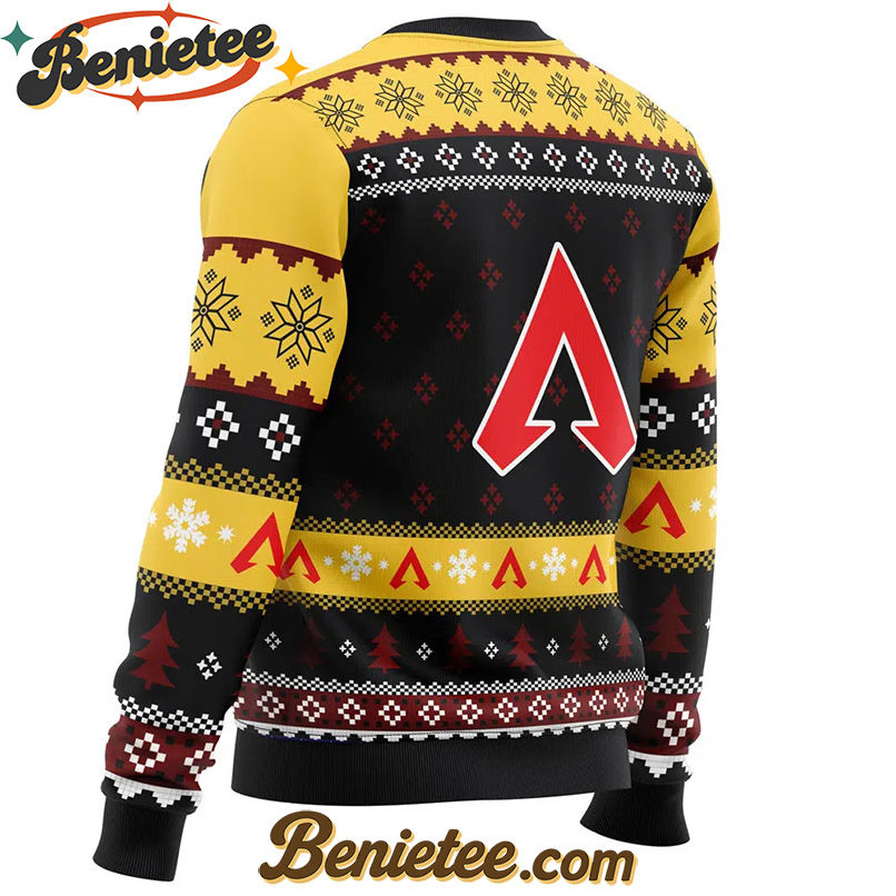 Predator Rank Apex Legends Ugly Christmas Sweater