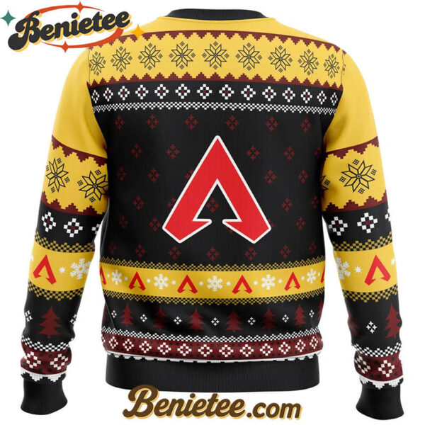 Predator Rank Apex Legends Ugly Christmas Sweater