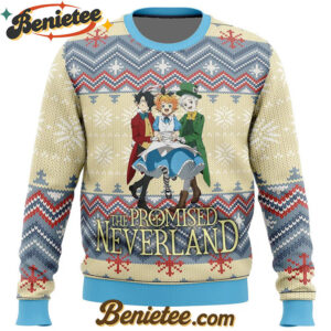Promised Neverland Alt Ugly Christmas Sweater