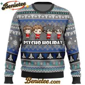 Psycho Holiday Psycho Pass Ugly Christmas Sweater