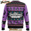Raiden Genshin Impact Ugly Christmas Sweater